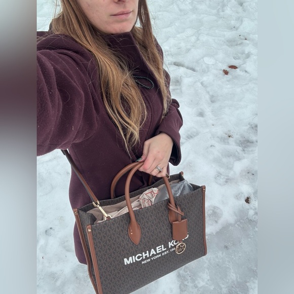 Michael Kors Brown Tote Bag - Picture 8 of 16